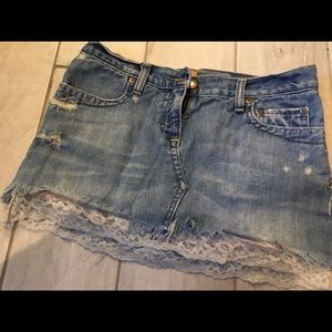 Abercrombie and Fitch Jean skirt